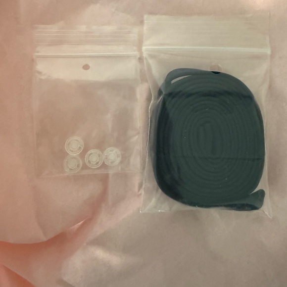 Chic Strapless Navy Blue  Dress w/ beaded belt - Picture 7 of 9